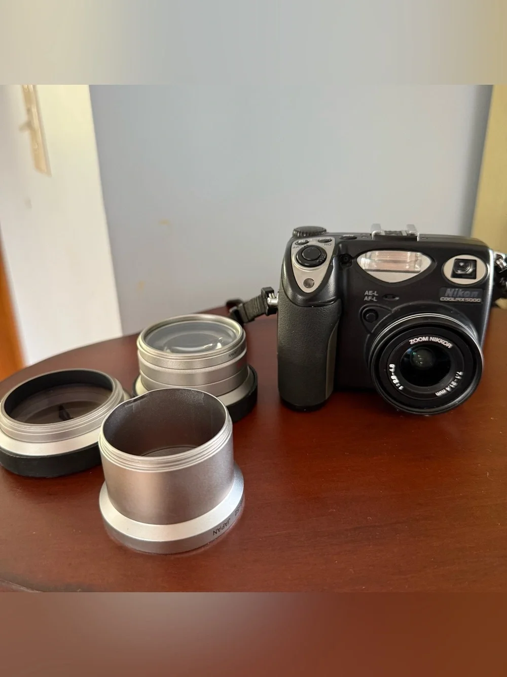 Nikon Coolpix 5000 Digital Camera With Lens and UV Filter